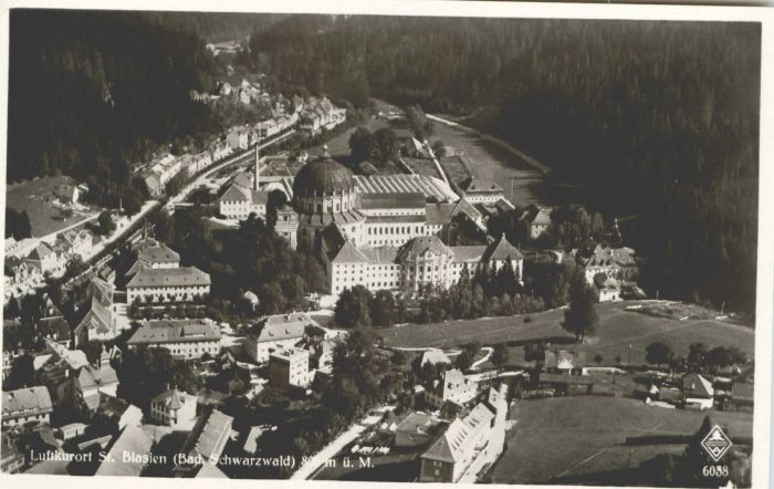 St Blasien Fliegeraufnahme