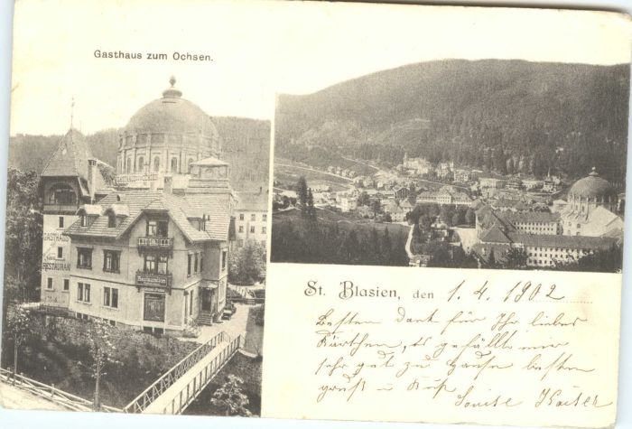 St Blasien Gasthaus Ochsen