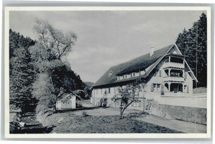 Bonndorf Schwarzwald Bonndorf Erholungsheim Steinabad