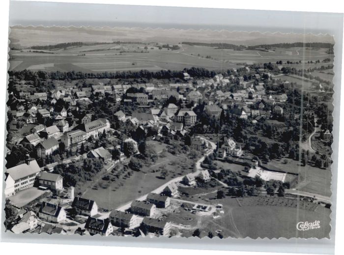 Bonndorf Schwarzwald Bonndorf Fliegeraufnahme