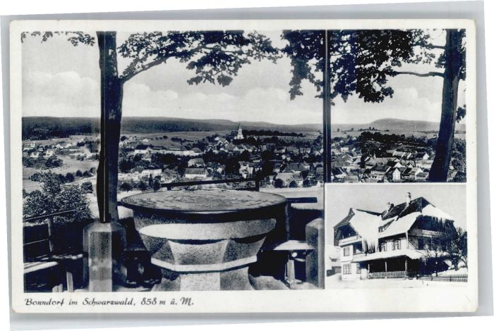 Bonndorf Schwarzwald Bonndorf Gasthof Bahnhof
