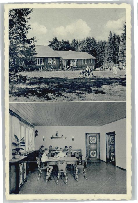 Bonndorf Schwarzwald Bonndorf Kinderkurheim Haus Waldfrieden