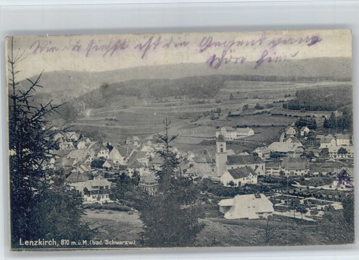 Lenzkirch Hochschwarzwald BW
