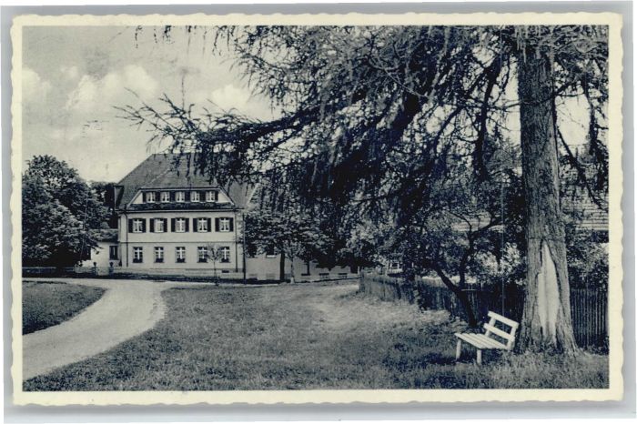 Bonndorf Schwarzwald Bonndorf Kinderkurheim Haus Waldfrieden