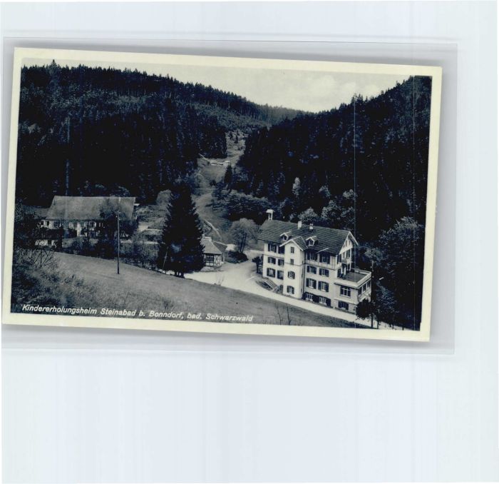 Bonndorf Schwarzwald Bonndorf Erholungsheim Steinabad