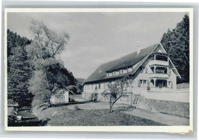 Bonndorf Schwarzwald Bonndorf Erholungsheim Steinabad