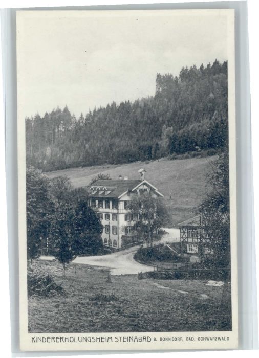 Bonndorf Schwarzwald Bonndorf Erholungsheim Steinabad