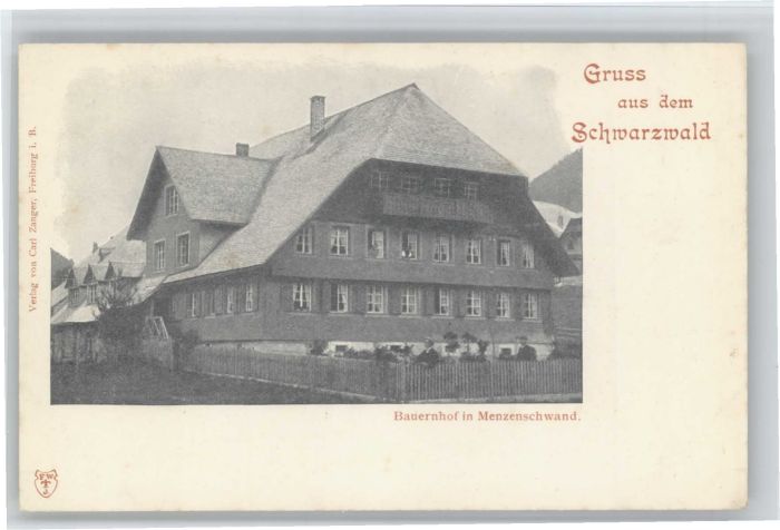 Menzenschwand Bauernhof
