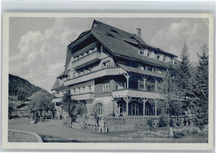 Menzenschwand Erholungsheim