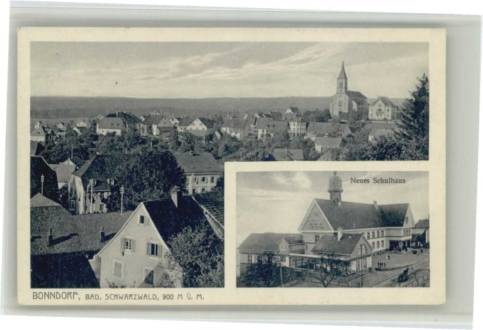 Bonndorf Schwarzwald Bonndorf Schule