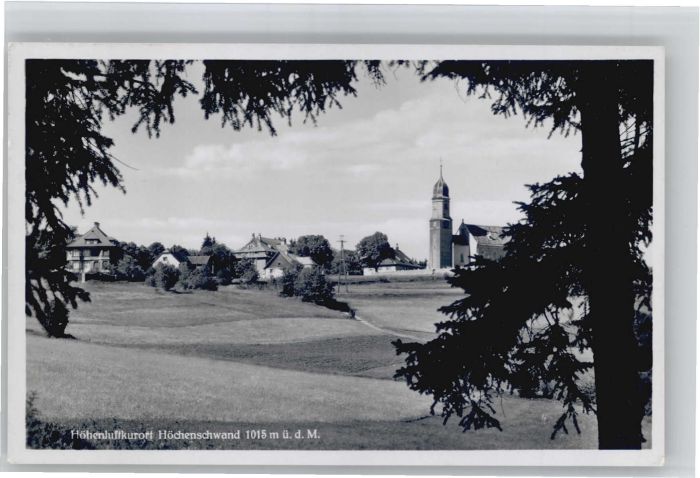 Hoechenschwand Schwarzwald BW