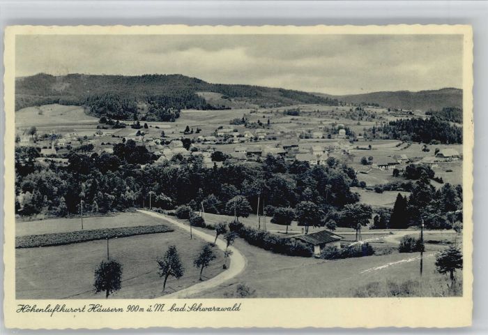 Haeusern Schwarzwald