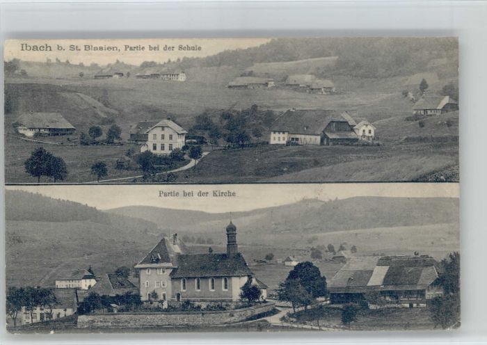 Ibach St Blasien Ibach Waldshut Schule Kirche
