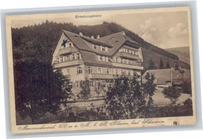 Menzenschwand Erholungsheim
