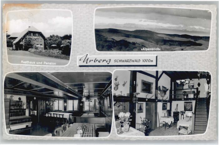 Urberg Rasthaus Pension Alpenblick