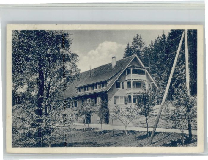 Bonndorf Schwarzwald Bonndorf Kindererholungsheim Steinabad