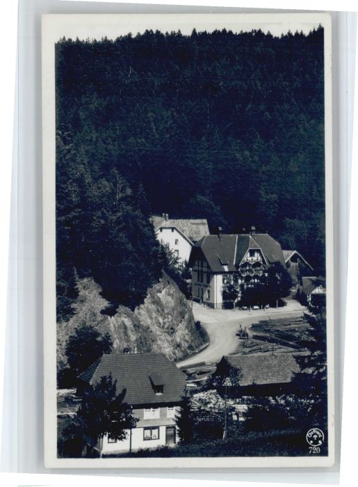 Bonndorf Schwarzwald Bonndorf Steinasäge Gasthaus Sägewerk x