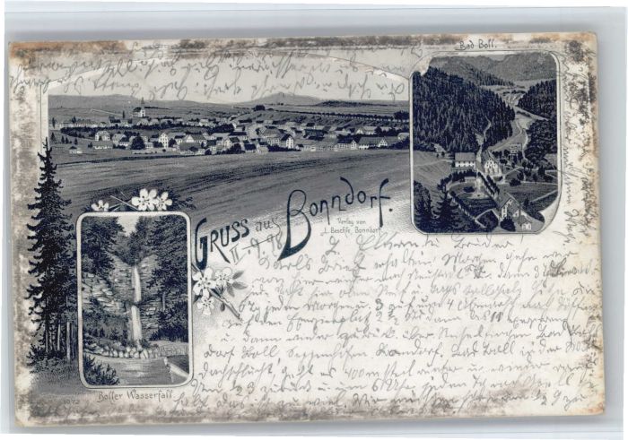 Bonndorf Schwarzwald Bonndorf Boller Wasserfall