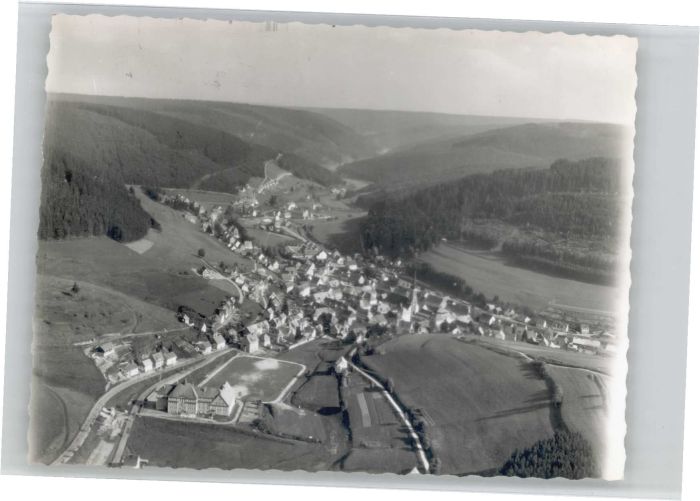 Bonndorf Schwarzwald Bonndorf Fliegeraufnahme
