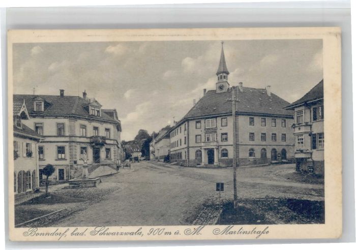 Bonndorf Schwarzwald Bonndorf Martinstrasse