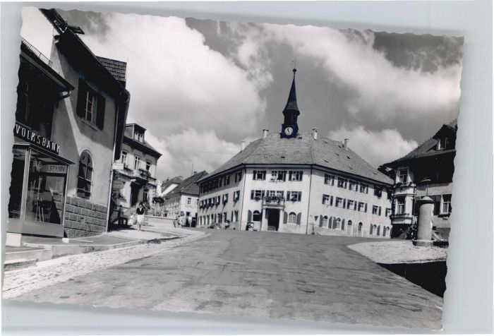 Bonndorf Schwarzwald Bonndorf Rathausplatz