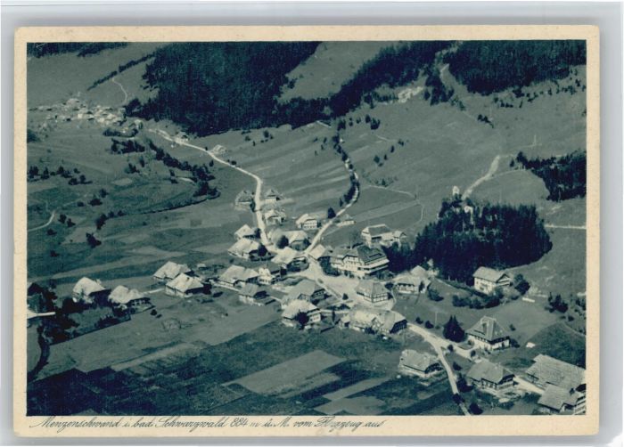 Menzenschwand Fliegeraufnahme