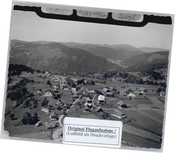 Haeusern Schwarzwald liegeraufnahme