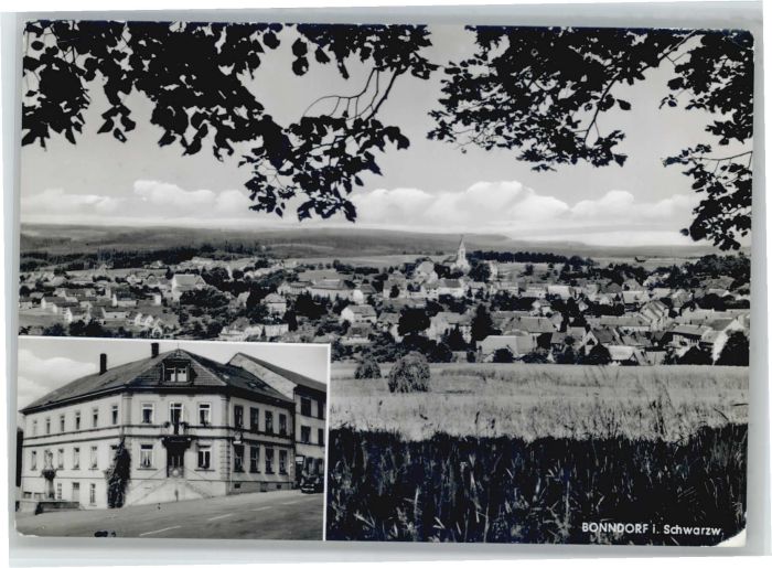 Bonndorf Schwarzwald Bonndorf Gasthaus Pension Sonne