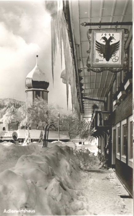 Hinterzarten Breisgau-Hochschwarzwald BW Adlerwirtshaus