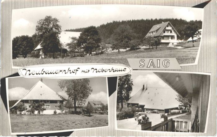 Saig Schwarzwald Saig Neubauernhof