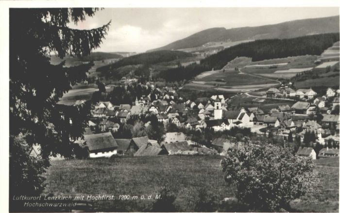 Lenzkirch Hochschwarzwald BW