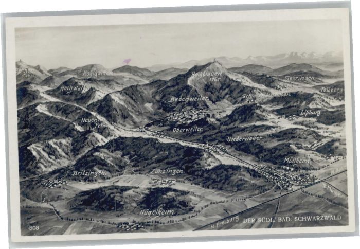 Muellheim Baden Müllheim Badenweiler Niederweiler Hochb