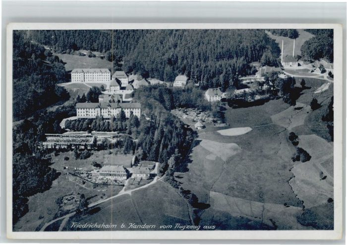 Friedrichsheim Rehaklinik Malsburg-Marze Friedrichsheim Fliegeraufnahme