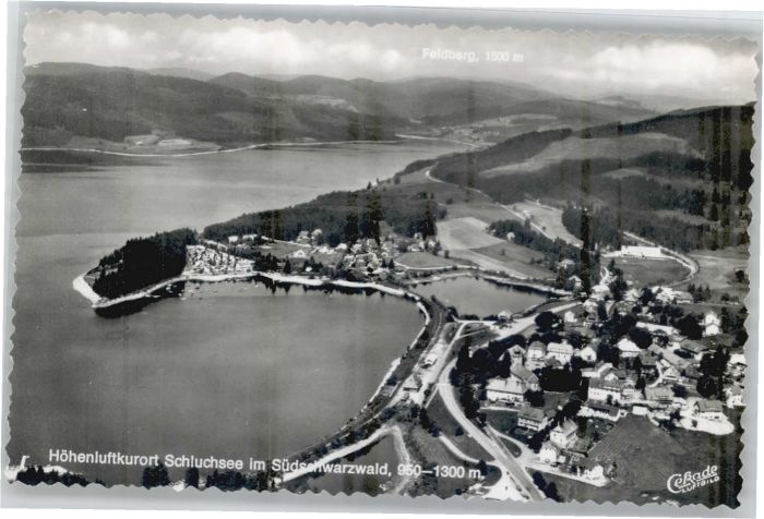 Schluchsee Fliegeraufnahme