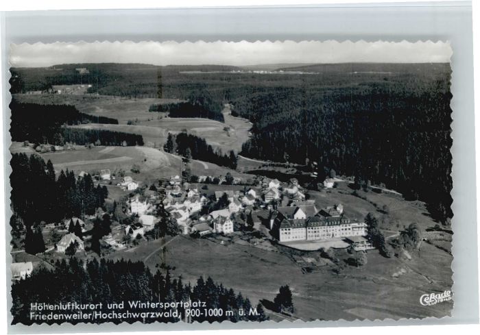 Friedenweiler Fliegeraufnahme