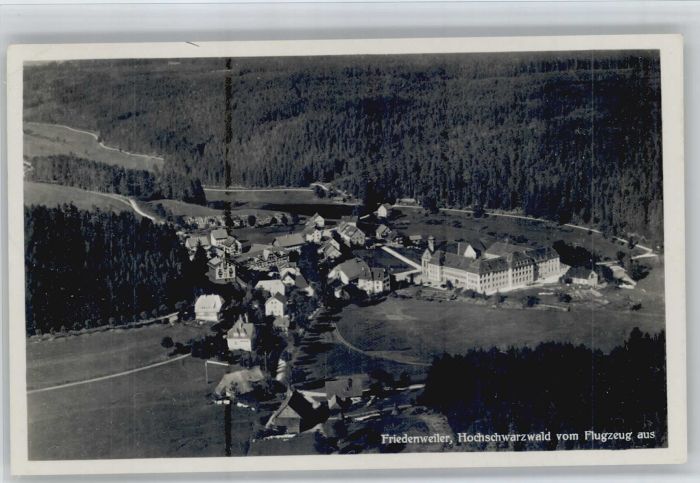 Friedenweiler Fliegeraufnahme