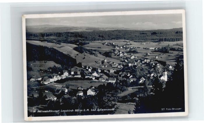 Lenzkirch Hochschwarzwald BW