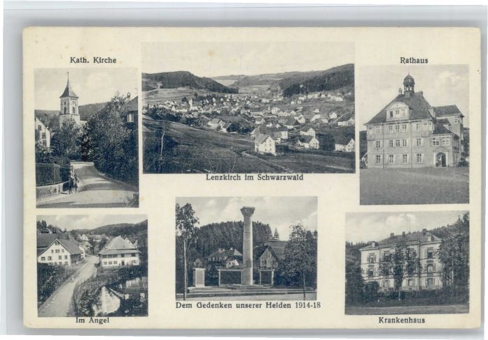 Lenzkirch Kirche Denkmal Krankenhaus Rathaus