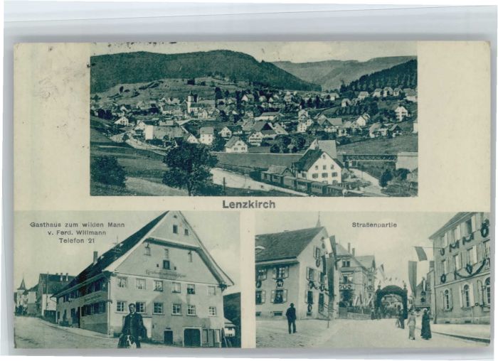 Lenzkirch Hochschwarzwald BW Gasthaus zum wilden Mann