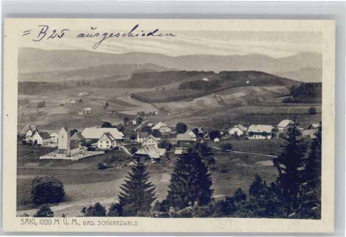 Saig Schwarzwald Saig