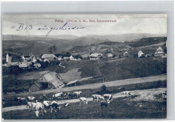 Saig Schwarzwald Saig