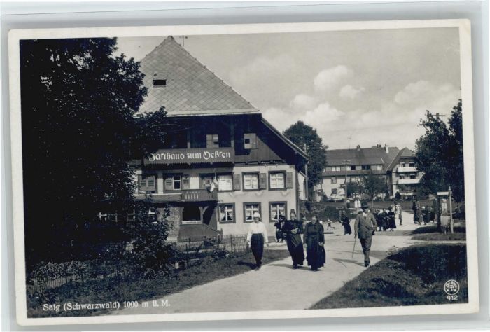 Saig Schwarzwald Saig Gasthaus zum Ochsen
