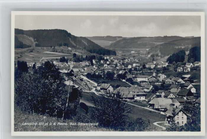 Lenzkirch Hochschwarzwald BW