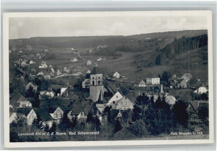 Lenzkirch Hochschwarzwald BW