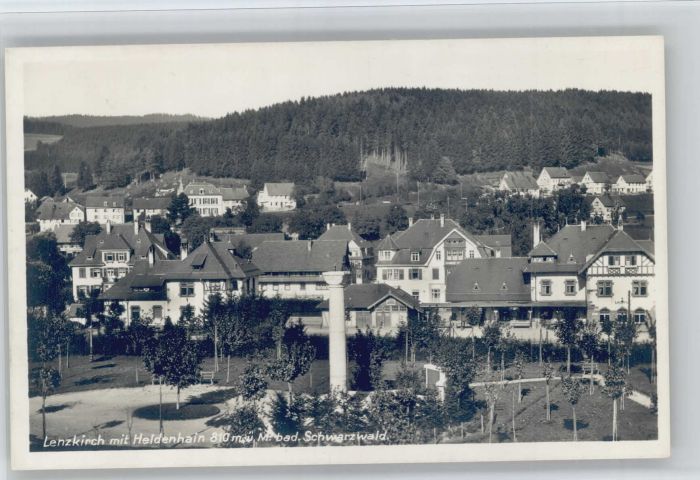 Lenzkirch Hochschwarzwald BW Heldenhain