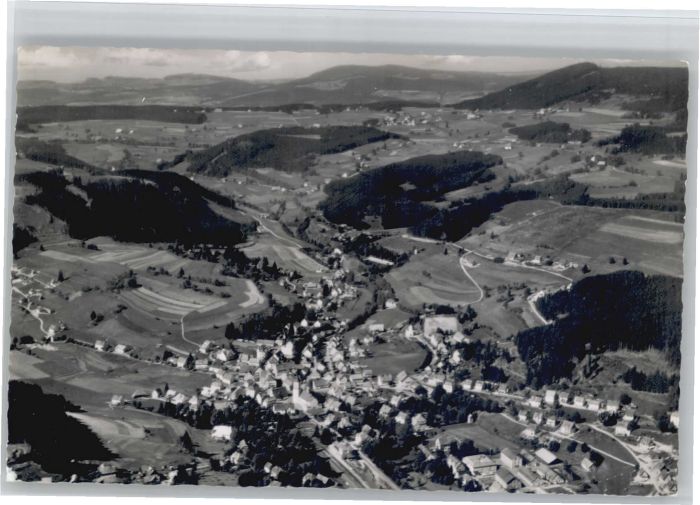 Lenzkirch Hochschwarzwald BW Fliegeraufnahme