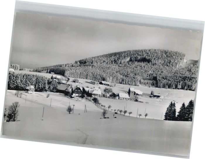 Lenzkirch Hochschwarzwald BW