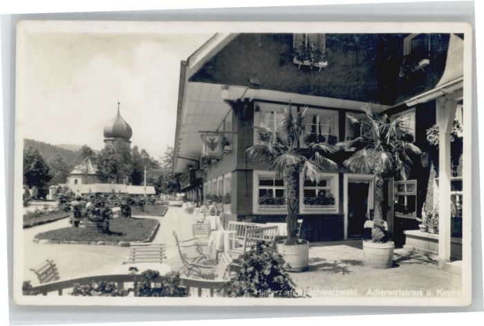 Hinterzarten Breisgau-Hochschwarzwald BW Adlerwirtshaus Kirche