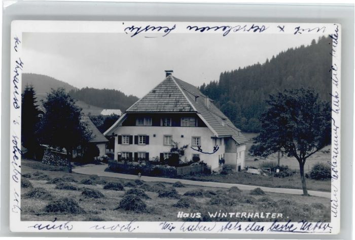 Hinterzarten Breisgau-Hochschwarzwald BW Haus Winterhalter