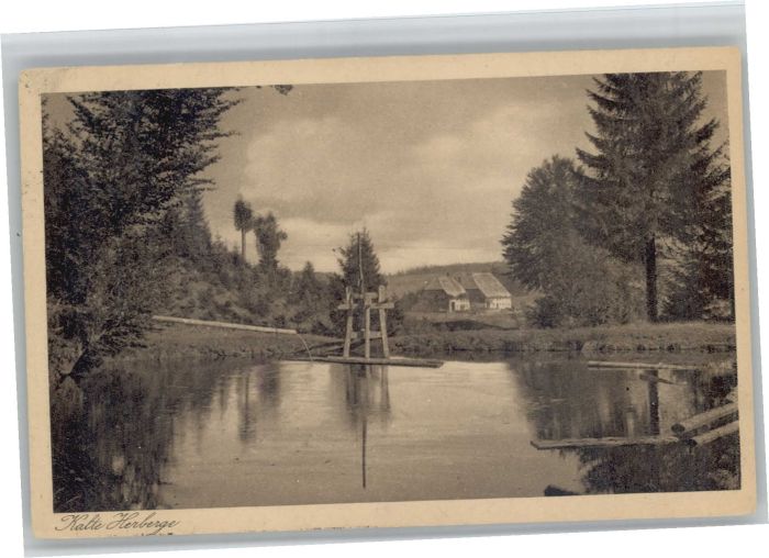Hinterzarten Breisgau-Hochschwarzwald BW [Stempelabschlag] Kalte Herberge